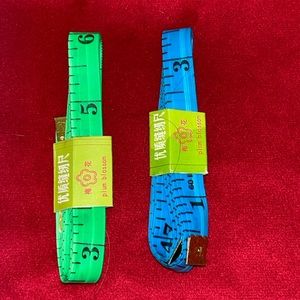 Set of 2 soft measuring tapes